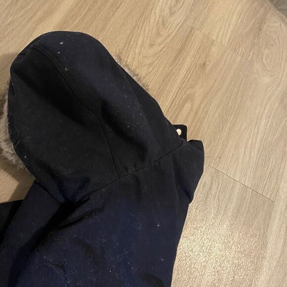 metaphor, navy blue winter jacket, medium - Picture 8 of 9